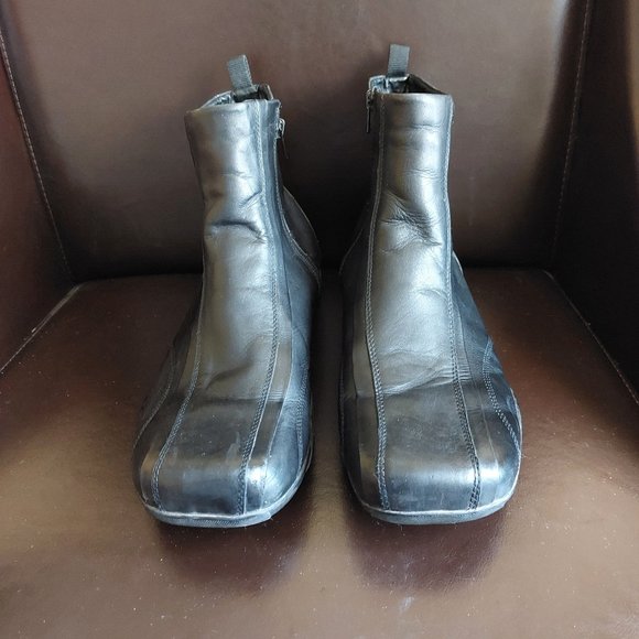 Spring men's leather boots size 12 - Picture 2 of 8